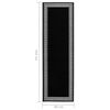 vidaXL Tapis BCF Noir avec motif 60x150 cm