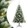 vidaXL Arbre de No&euml;l artificiel avec neige artificielle 150 LED