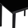 vidaXL Ensemble de salle &agrave; manger pour jardin 5 pcs Gris polyrotin