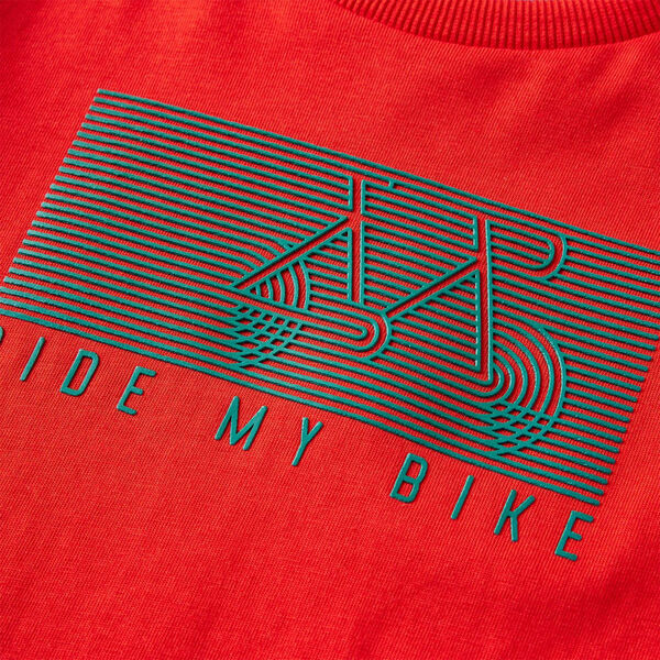 T-shirt enfants à manches longues rouge 128