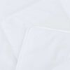 vidaXL Duvet d'&eacute;t&eacute; simple Blanc 220 x 135 x 3 cm Polyester