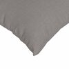 vidaXL Coussins de canapé 2 pcs Taupe 80 x 80 cm tissu