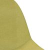vidaXL Chaises pivotantes &agrave; manger lot de 4 vert tissu
