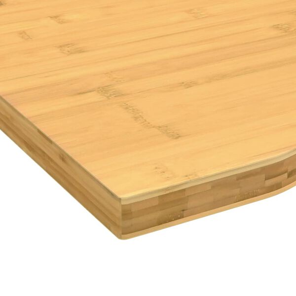 vidaXL Dessus de bureau 100x60x2,5 cm bambou