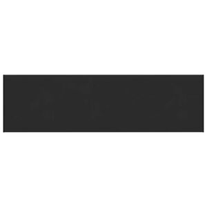 vidaXL Appui de fen&ecirc;tre Noir avec grain de bois 140 x 40 x 4,5 cm PVC
