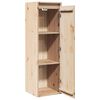 vidaXL Armoires murales 2 pcs 30x30x100 cm Bois de pin massif