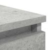 vidaXL Buffet gris b&eacute;ton 37,5x35x76 cm bois d'ing&eacute;nierie