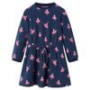 vidaXL Robe pour enfants bleu marine 128