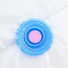 vidaXL Sacs de rangement 5 pcs Transparent et Bleu 80 x 60 cm