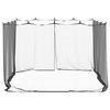 vidaXL Moustiquaire d'ext&eacute;rieur 220 mailles noire 300 x 300 x 200 cm