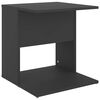 vidaXL Table d'appoint gris 45x45x48 cm bois d'ing&eacute;nierie