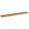 vidaXL &Eacute;tag&egrave;re Murale 4 pcs Beige 80 x 9 x 3 cm Bois d'ing&eacute;nierie