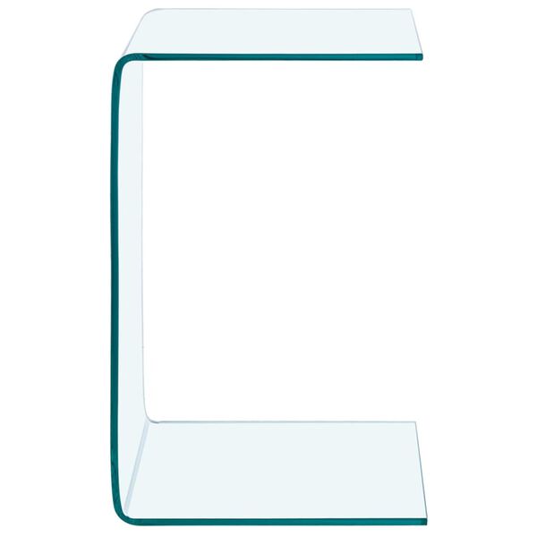 vidaXL Table d'appoint 40x40x60 cm Verre tremp&eacute;