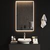vidaXL Miroir de salle de bain &agrave; LED 60x100 cm