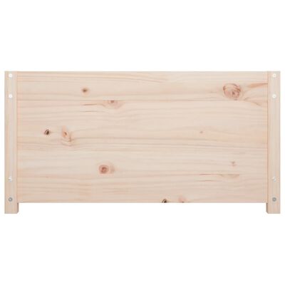 vidaXL Lit de jour 90x190 cm Simple Bois de pin massif