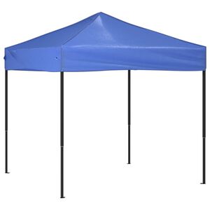 vidaXL Tente de r&eacute;ception pliable Bleu 2x2 m