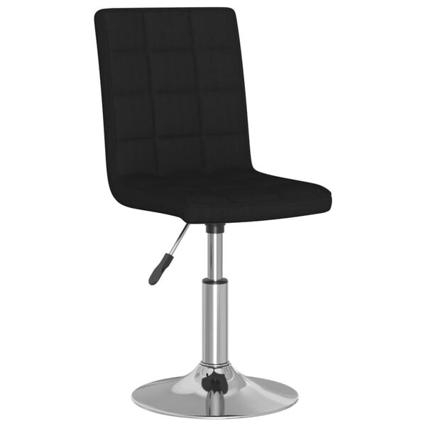 vidaXL Tabouret de bar Noir Tissu