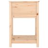 vidaXL Jardini&egrave;re avec &eacute;tag&egrave;re 54x54x81 cm Bois massif de pin
