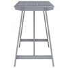 vidaXL Ensemble de bar d'ext&eacute;rieur 5 pcs Gris Bois d'acacia massif