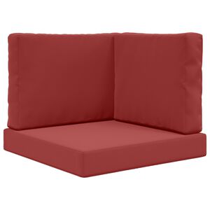 vidaXL Coussin de canap&eacute; d'ext&eacute;rieur Polyester Bordeaux 60 x 60 cm