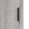 vidaXL Armoire murale sonoma gris 69,5x34x90 cm