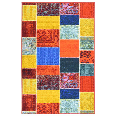 vidaXL Tapis de couloir Multicolore 80x100 cm