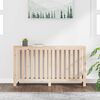 vidaXL Cache-radiateur 153x19x84 cm Bois massif de pin