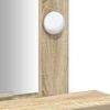 vidaXL Table de Toilette Marron 50 x 41 x 140 cm Bois d'ing&eacute;nierie