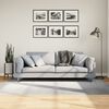 vidaXL Tapis IZA poils courts style scandinave gris 140x200 cm