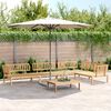 vidaXL Salon palette de jardin 5 pcs bois d'acacia massif