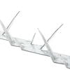 vidaXL Piquets muraux 25 pcs Acier 1 m