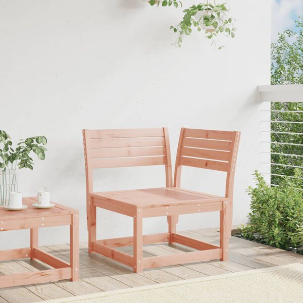 vidaXL Canap&eacute; d'angle de jardin 73x73x78 cm bois massif douglas
