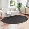 vidaXL Tapis de surface HUARTE Anthracite 160 x 230 cm Polyester