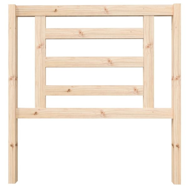 vidaXL T&ecirc;te de lit 96x4x100 cm Bois massif de pin