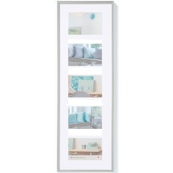 Walther Design Cadre photo New Lifestyle 5x10x15 cm Argent&eacute;