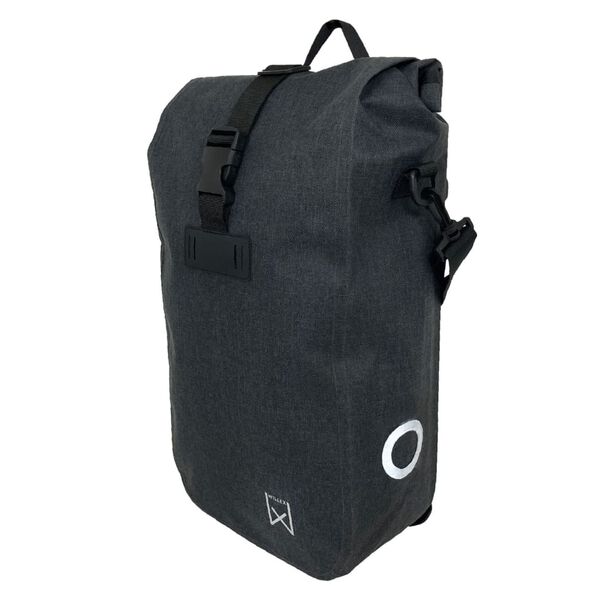 Willex Sacoche de v&eacute;lo imperm&eacute;able 17 L gris