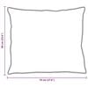 vidaXL Duvet toutes saisons avec oreiller 2 pcs Blanc Microfibre