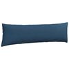 vidaXL Coussins de canap&eacute; 2 pcs Bleu 145 x 40 cm tissu