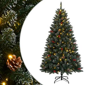 vidaXL Sapin de No&euml;l artificiel 300 LED 180 cm