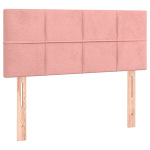 vidaXL T&ecirc;te de lit Rose 100x5x78/88 cm Velours