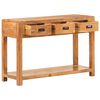 vidaXL Table console 110x40x76cm Bois d'acacia massif et finition miel