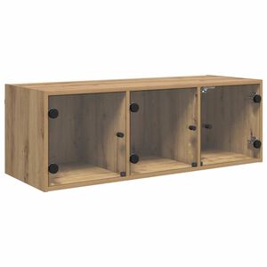 vidaXL Meuble mural Ch&ecirc;ne artisanal 102 x 37 x 35 cm Bois d'ing&eacute;nierie