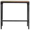 vidaXL Ensemble de bar 5 pcs bois de manguier brut massif et m&eacute;tal
