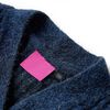 Cardigan tricot&eacute; pour enfants bleu marine 116