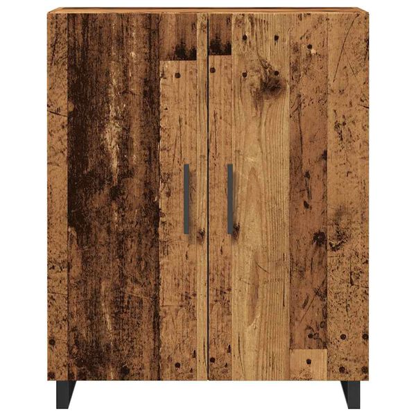 vidaXL Buffet vieux bois 69,5x34x90 cm bois d'ing&eacute;nierie