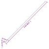 vidaXL Goulotte de c&acirc;ble 25x16 mm 30 m PVC