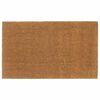 vidaXL Tapis de porte naturel 90x150 cm fibre de coco touffet&eacute;
