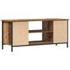 vidaXL Meuble TV Bois Ancien 102 x 35 x 45 cm Bois d'ing&eacute;nierie