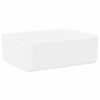 vidaXL Lavabo 40x30x13 cm C&eacute;ramique Blanc