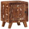 vidaXL Table de chevet 2 pcs 40x32x46 cm bois massif de r&eacute;cup&eacute;ration